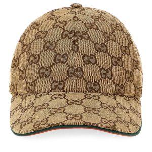 CAPPELLINO DA BASEBALL IN TESSUTO GG