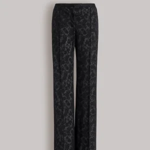 Pantaloni in pizzo di lana